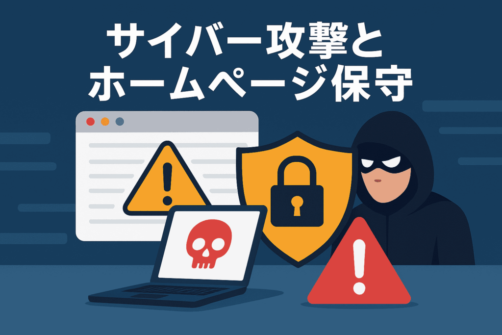 サイバー攻撃と保守